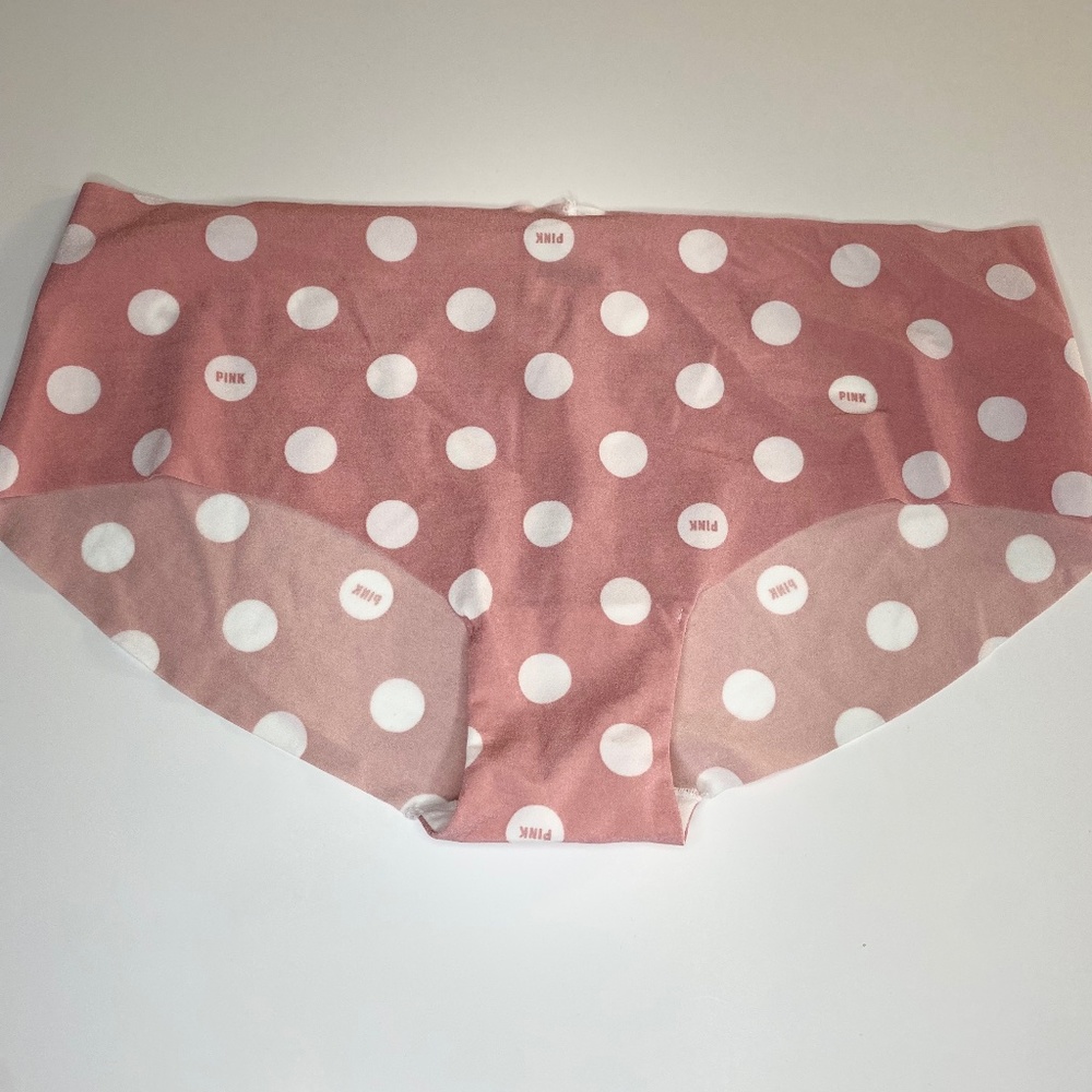 Victoria Secret Pink Polka Dot Seamless Panty